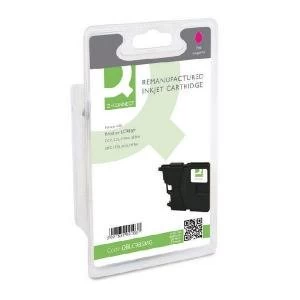 Image of Q-Connect Brother Remanufactured Magenta Inkjet Cartridge LC985M