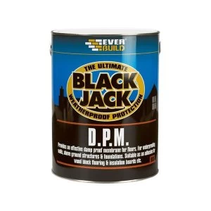 Image of Everbuild Black Jack 908 D.P.M. 5 litre