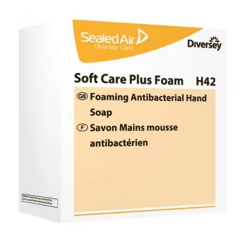 image of Diversey Soft Care Plus Foam H42 6x0.7L Pack of 6 100985879