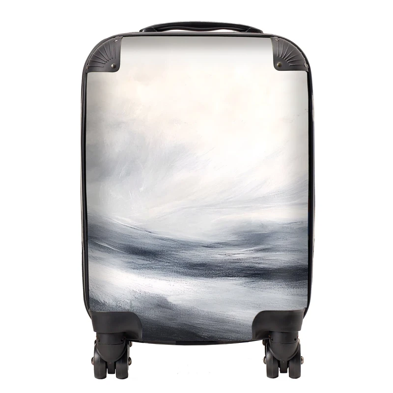 Image of Designer Luggage Isla Quinn: 00028 Suitcase in Grey Size: Large Grey Unisex Large