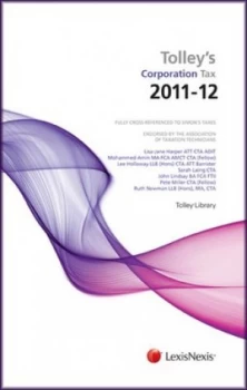 Image of Tolleys Corporation Tax 2011-12 Book