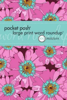 Image of Pocket Posh Large Print Word Roundup by The Puzzle Society Paperback