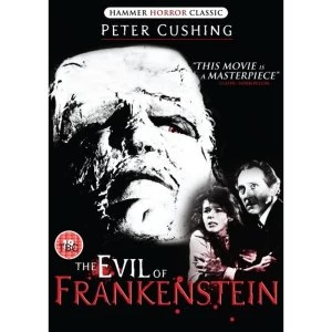 Image of evil of frankenstein DVD
