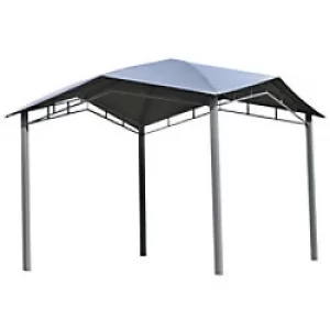 image of OutSunny Gazebo 84C-113 Grey 2600 x 3000 x 3000 mm