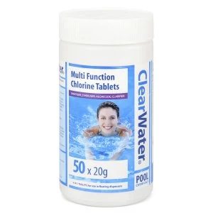 image of Clearwater Water Treatment - 50 x 20g Tablets