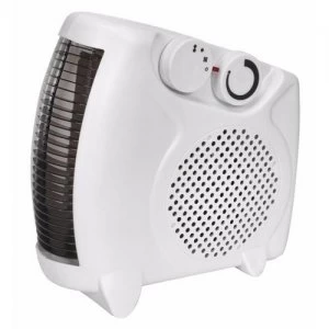 image of Sealey 2kW Fan Heater With 2 Heat Settings and Thermostat