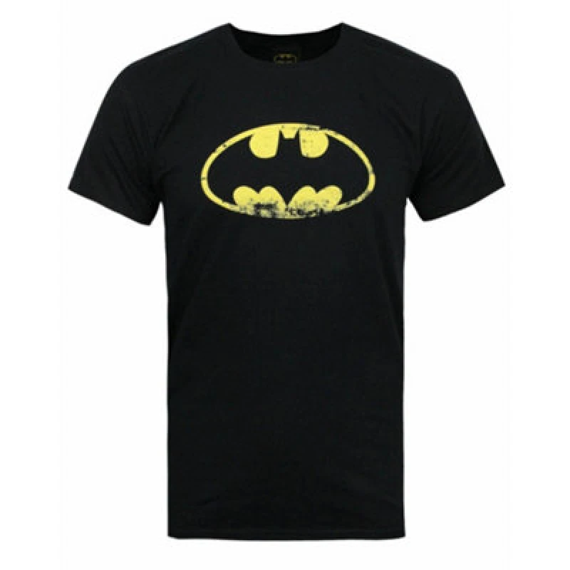 Image of (Small) DC Comics Short Sleeved T-Shirt (Mens Black)