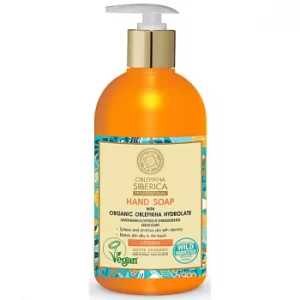 image of Natura Siberica Softening Hand Soap with Organic Oblepikha Hydrolate