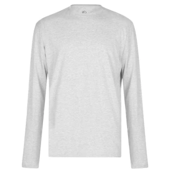 Image of Howick Long Sleeve Pyjama T Shirt - Grey