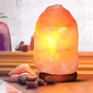 image of Aquarius Small Himalayan Crystal Salt Lamp