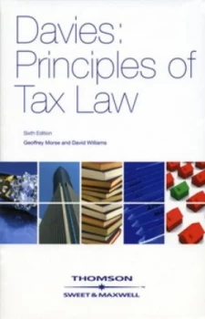 Image of Davies Principles of Tax Law by David W Williams and Geoffrey Morse Book