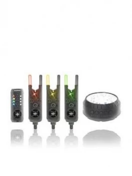 Image of Sonik Gizmo Bite Alarms & Receiver Set (With Free Bivvy Light)