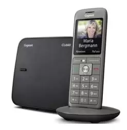 Gigaset CL 660 DECT telephone Anthracite, Black