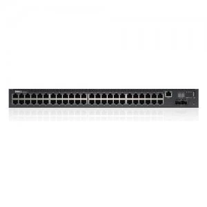 Image of DELL PowerConnect N2048 Managed L3 Gigabit Ethernet (10/100/1000) Black 1U