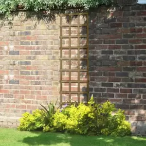 Image of Forest 6' x 2' Traditional Pressure Treated Square Trellis (1.8m x 0.6m)