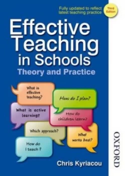Image of Effective Teaching in Schools by Chris Kyriacou Paperback
