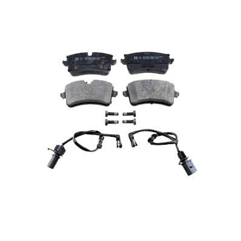 Image of ZIMMERMANN 25214.175.3 Brake pad set Rear Axle, incl. wear warning contact, with bolts/screws Brake Pad Set,disc brake (402)