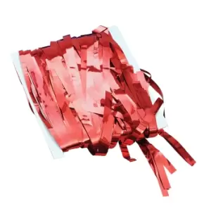 Image of Bristol Novelty Tinsel Curtains (One Size) (Red)