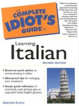 Image of The Complete Idiots Guide to Learning Italian by Gabrielle Euvino Paperback