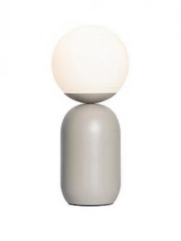 image of Nordlux Notti Metal Table Lamp - Grey