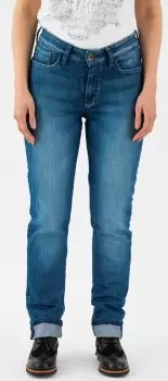 Image of Rokker Birdie Ladies Motorcycle Jeans, blue, Size 50 for Women, blue, Size 50 for Women