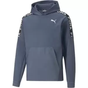 image of Puma Fit PWR Fleece Hoodie Mens - Blue