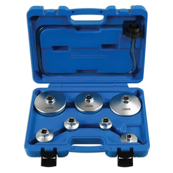 Image of LASER TOOLS Oil Filter Wrench Set 8pc 6932 - Laser Tools 5018341069322
