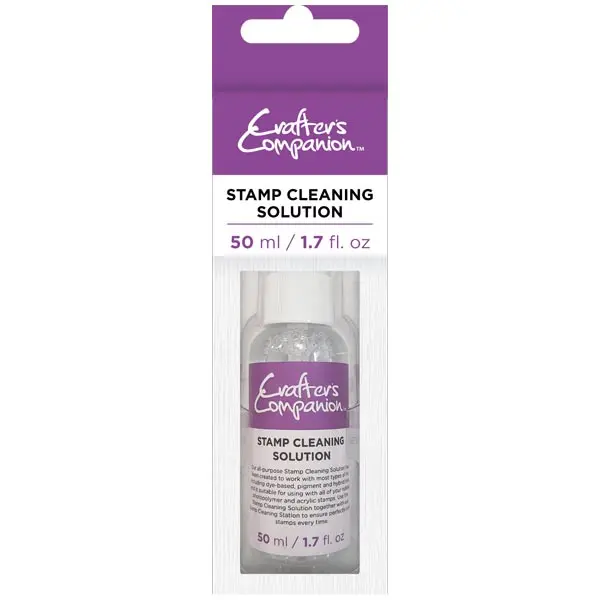 image of Crafter's Companion Stamp Cleaning Solution 50ml