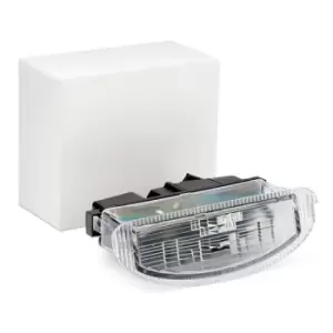 Image of VAN WEZEL Number Plate Light RENAULT 4339920 7700410754,7700433414 Licence Plate Light