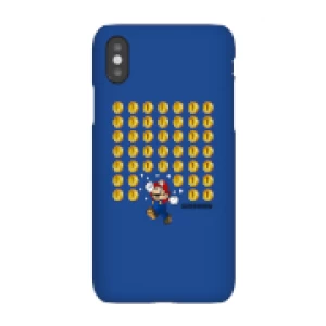 image of Nintendo Super Mario Coin Drop Phone Case - iPhone X - Snap Case - Gloss