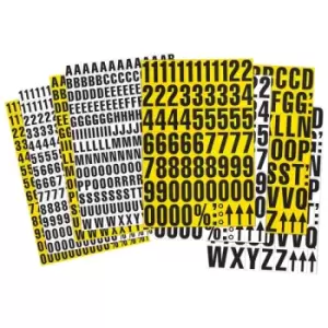 Image of Beaverswood Yellow Magnetic Mixed Numbers 43mm
