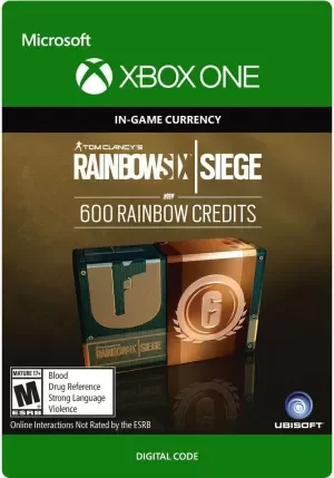 image of Rainbow Six Siege 600 Credits Xbox One