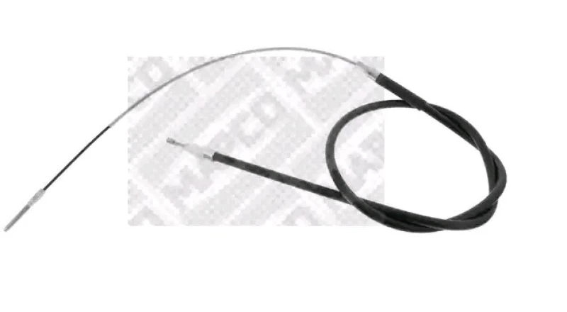 Image of MAPCO 5762 Brake Cable Right Rear, 1127mm Cable,parking brake (124)