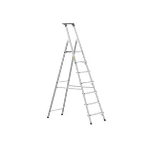 image of Zarges Scana S Lightweight Platform Steps, Platform Height 0.59m 3 Rungs