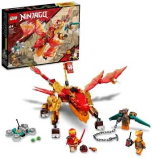 image of LEGO NINJAGO Kai's Fire Dragon EVO Toy Figure Set 71762