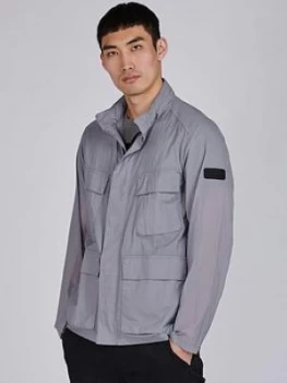 image of Barbour International Antholl Lightweight Field Jacket - Grey, Size 2XL, Men