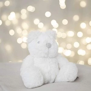 image of Bambino White Plush Bear Small 13cm