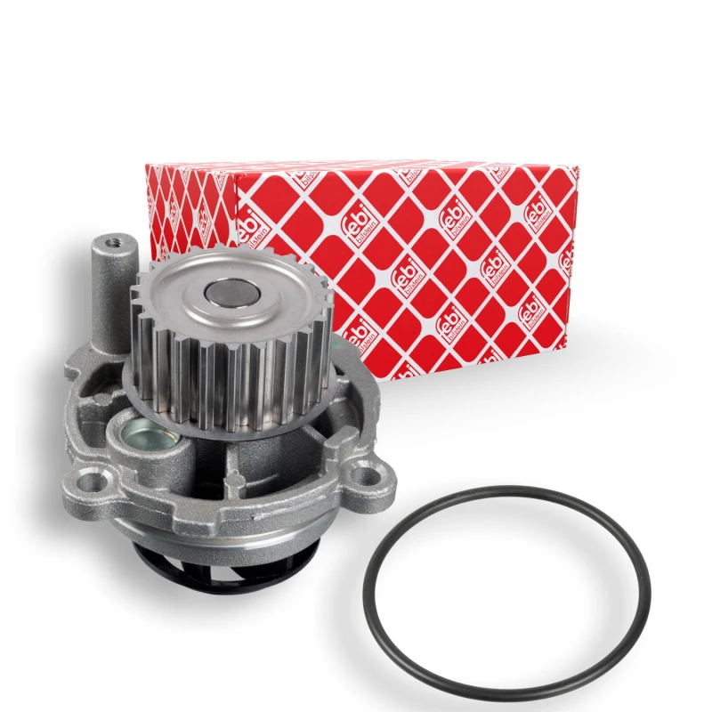 Image of FEBI BILSTEIN Water pump Number of Teeth: 23 24358 Engine water pump,Water pump for engine VW,AUDI,SKODA,Golf IV Schragheck (1J1)