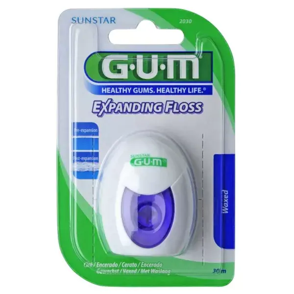 image of Gum Expanding Floss Waxed Dental Floss 30m