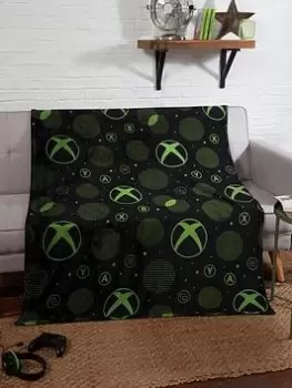 Image of Xbox Sphere Fleece Blanket