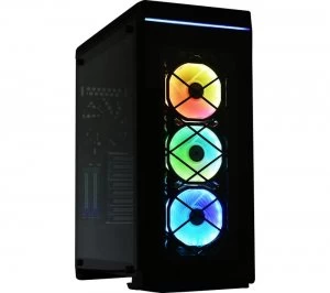 Image of Alpha 550W RGB ATX Mid-Tower PC Case Black