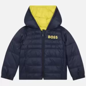 Image of Hugo Boss Reversible Shell Puffer Jacket