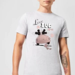 Image of Disney Mickey Mouse Love Bug T-Shirt - Grey - 3XL