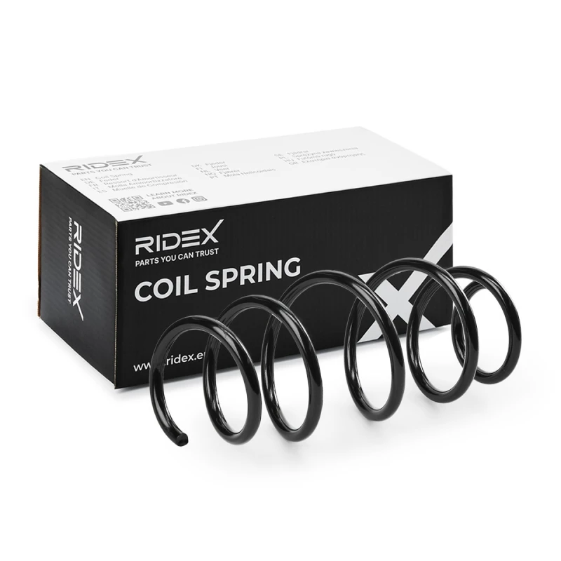 Image of Coil spring RIDEX 188C1706