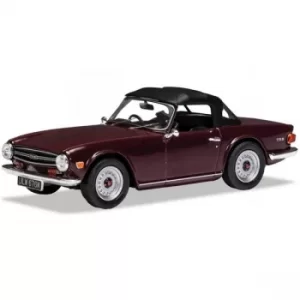 Image of Corgi Triumph TR6 Damson Diecast Model