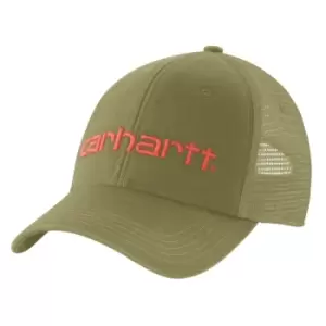 image of Carhartt Mens Dunmore Medium Profile Wicking Trucker Cap One Size