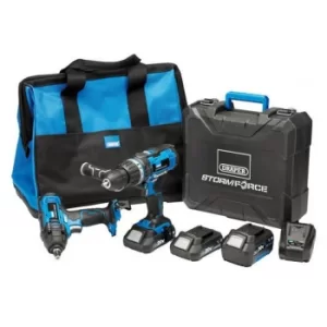 Image of Draper Storm Force® 20V Cordless Workshop Kit (7 Piece)