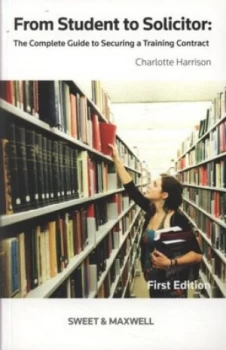 Image of From Student to Solicitor by Charlotte Harrison Paperback