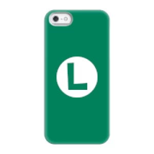 image of Nintendo Super Mario Luigi Logo Phone Case - iPhone 5/5s - Snap Case - Gloss