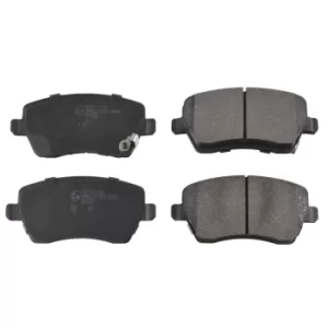 Brake Pad set 116199 by Febi Bilstein Front Axle